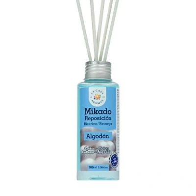 Imagen de La Casa Aromas Mikado Reposicion 100 Ml con Varillas (Algodon)