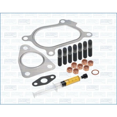Imagen de AJUSA JTC11238 Juego de montaje, turbocompresor with studs, syringe oil con juntas instrucciones montaje RENAULT: TRAFIC 2 Kasten