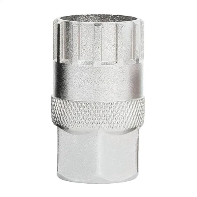 Imagen de Mimoke Cassettes y piñones Herramienta de desmontaje Bloqueo reparación Rueda Libre Bicicleta Compatible con Sunrace