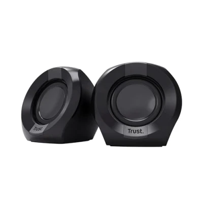 Imagen de Altavoces para PC Trust Polo, Alámbrico, 2 unidades, 8W, Negro