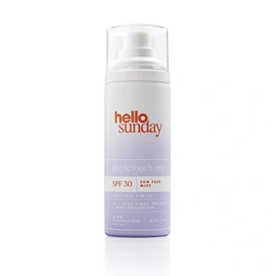 Imagen de hello sunday Bruma facial invisible en formato spray con ácido hialurónico, FPS 30, 75 ml