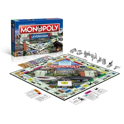 Imagen de Winning Moves Monopoly Leverkusen, Color Verde (44536)