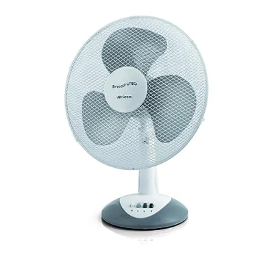 Imagen de Ariete 847 Ventilador de mesa, 3 velocidades, hélice palas, función oscilación e inclinación, 40 W, plástico, blanco