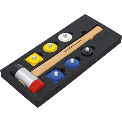 Imagen de BGS Diy 52101 Juego de martillos cabeza intercambiable Ø 43 mm 9 piezas