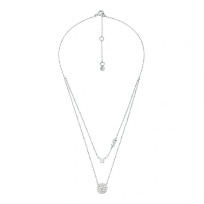 Imagen de Michael Kors Brilliance Necklace Collar silvercoloured, Mujer, Talla: One Size, Silver coloured
