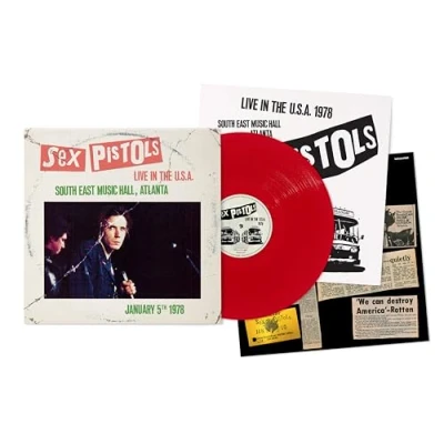 Imagen de Live In The U.S.A 1978 Atlanta 5th Jan Atlanta, South East Music Hall, USA Vinilo Rojo