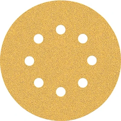 Imagen de Bosch Professional 50 x Lijas Expert C470 con 8 agujeros, para Madera dura, Pintura sobre madera, 125 mm, Grano 60, Accesorios Lijadora excéntrica