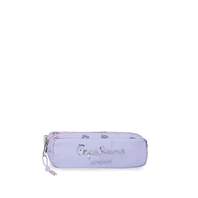 Imagen de Pepe Jeans Becca Estuche Morado 22x7x3 cms Poliéster