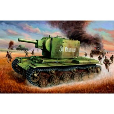Imagen de Trumpeter 312 Rusia tanque KV 2 , color/modelo surtido