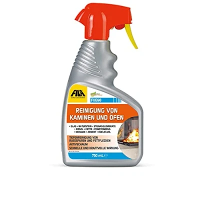 Imagen de FILA Surface Care Solutions, FUEGO, limpieza de chimeneas y estufas fue desarrollado: es ideal para la eliminación hollín suciedad las grasas combustión, 750ml