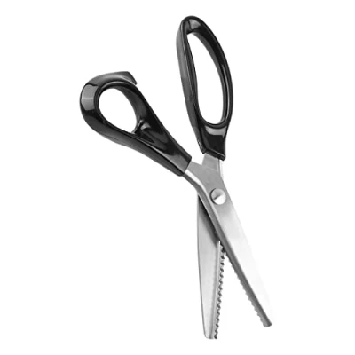 Imagen de tijeras de coser tela decorativa borde triangular dentadas para manualidades corte y confección 3 5 7mm (4mm)