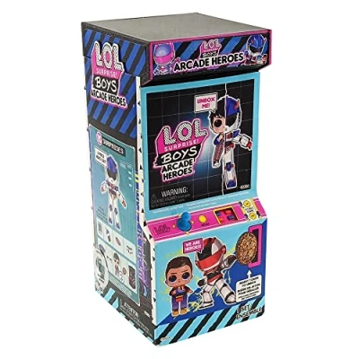 Imagen de L.O.L. Surprise! LOL Surprise Boys Arcade Heroes , Muñeco de Acción Con 15 Sorpresas, Traje Héroe 6 Piezas y Accesorios