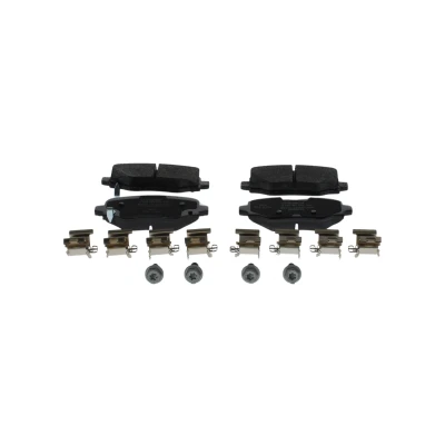 Imagen de BOSCH 0 986 494 745 Juego de pastillas freno Low Metallic con avisador acústico desgaste tornillos muelle, accesorios JEEP: Compass