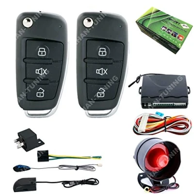 Imagen de akhan AKH66164149 100A68 Kit de conversión Alarma (Incluye 2 mandos a Distancia para Todos los Cierres centralizados 12 V)