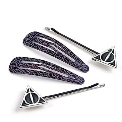 Imagen de The Carat Shop Juego de pinzas para el pelo Harry Potter