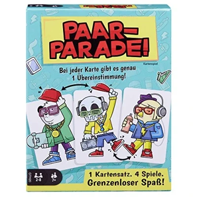 Imagen de Mattel Games Parade Cartas, sociedades, Juego Familiar. (GTH20) , color/modelo surtido