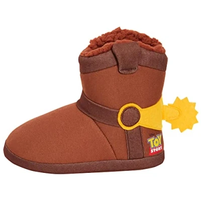 Imagen de Disney Woody Slipper Boots Toy Story Zapatillas de forro polar para niños, multicolor, 31 EU
