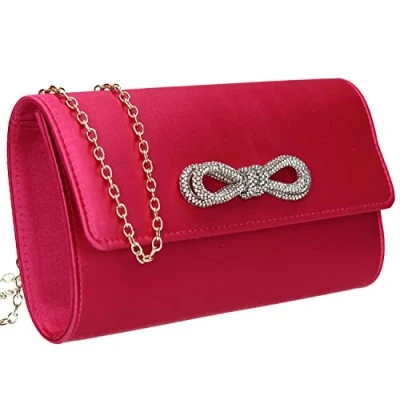 Imagen de SwankySwans Daphne, Bolso de Mano para Mujer, Fuchsia, One Size