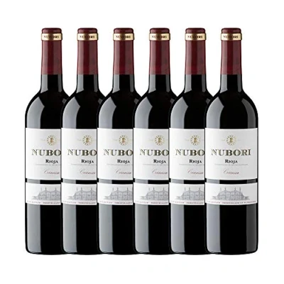 Imagen de Nubori Crianza Vino D.O. Ca. Rioja 6 botellas de 750 ml Total: 4500