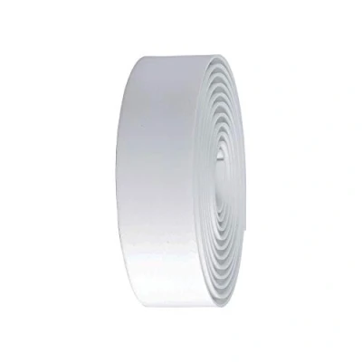 Imagen de BBB Cycling cinta para manillar extra gruesa, antideslizante y absorbe impactos especial bicicletas de carretera urbanas. Incluye tapones en color blanco Modelo RaceRibbon Gel BHT 05