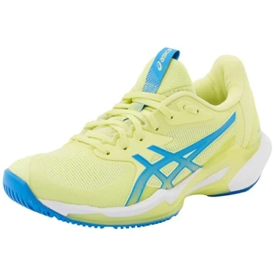 Imagen de ASICS Solution Speed FF 3, Sneaker Mujer, Huddle Costa Amarilla/Azul, 40.5 EU