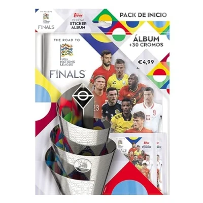 Imagen de Topps Road to UEFA Nations League Finals Sticker Collection 2022 Starter Pack