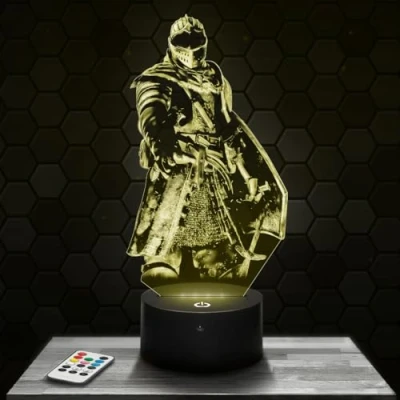 Imagen de lámpara Dark S decoración Cuarto para niños. 3D S, objeto de videojuegos jugadores, Idea regalo, noche la oficina. regalo original ado en Navidad.