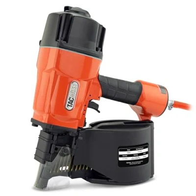 Imagen de Tacwise HCN83P Clavadora neumática de bobina, utiliza clavos cabeza plana 2.5 3.3 mm diámetro y hasta 83 largo