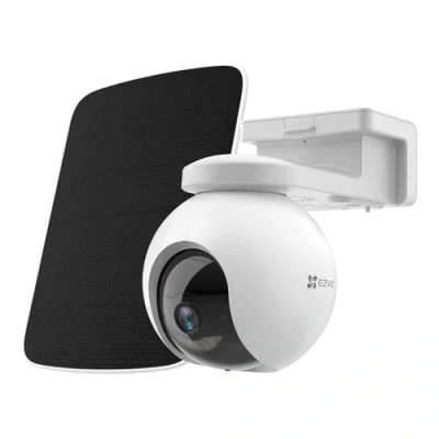 Imagen de EZVIZ 2K Cámara de Vigilancia Exterior WiFi Inalámbrica 3MP Batería Duración 210 Días 10400mAh, Audio Bidireccional, Detección Inteligente Personas, CB8 y Panel Solar