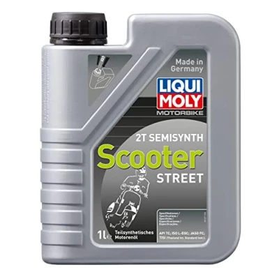 Imagen de LIQUI MOLY Motorbike 2T Semisynth Scooter 1 L Aceite de 2 tiempos motocicleta 1621