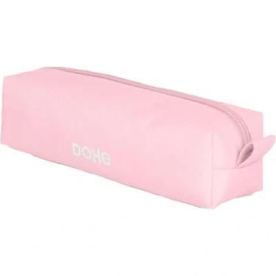 Imagen de DOHE Estuche Escolar Simple 1 Compartimento, Portatodo Rectangular Multiusos, 21x5x6 cm, Cierre de Cremallera, Fabricado en Poliéster Resistente Serenity Rosa