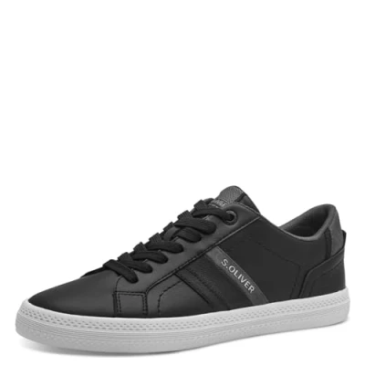 Imagen de s.Oliver Herren Sneaker Low 5 13607 44, Zapatillas Hombre, Negro, 44 EU