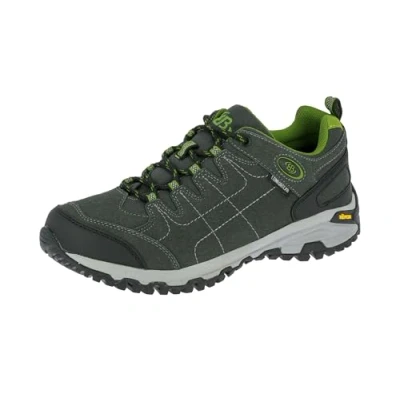 Imagen de Brütting Mount Shasta Low, Zapatos de Low Rise Senderismo Unisex adulto, Gris (Antracita/Verde), 41 EU