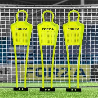 Imagen de FORZA Muñecos de Tiro Libre para Entrenamientos Fútbol Base Opcional Césped Artificial (Variedad Tamaños) (Muñeco Libre, Niños Pack 3)