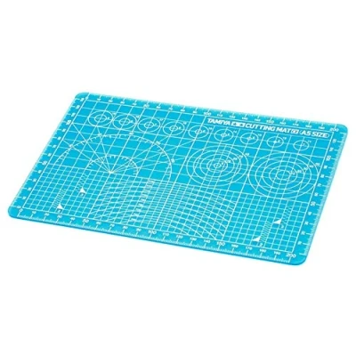 Imagen de Tamiya 74142 Alfombrilla de Corte DIN A5, Color Azul, 150 x 220 mm, Accesorios para modelismo