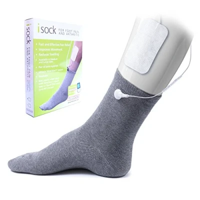 Imagen de TensCare i Sock Los calcetines conductores para usar con las unidades TENS y EMS de