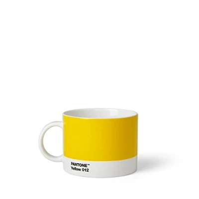 Imagen de Copenhagen design Yellow Pantone Cup, Tea/Coffee mug, Fine China (Ceramic), 475 ml, 012 C, Porcelana, 1 Unidad (Paquete de 1)