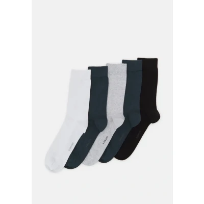 Imagen de Björn Borg Essential SOCK 5 PACK Calcetines, Hombre, Talla: 41 45, Black/blue/grey