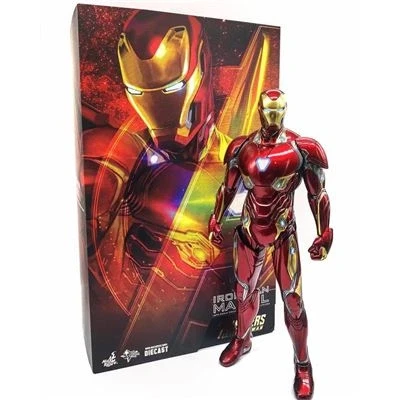 Imagen de Hot Toys Avengers Infinity War Figura Decorativa (32 cm), diseño con Texto Diecast Movie Masterpiece 1/6 Iron Man