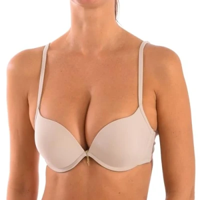Imagen de Creaciones Selene Raquel Sujetador pushup, Mujer, Talla: 85B, Tierra