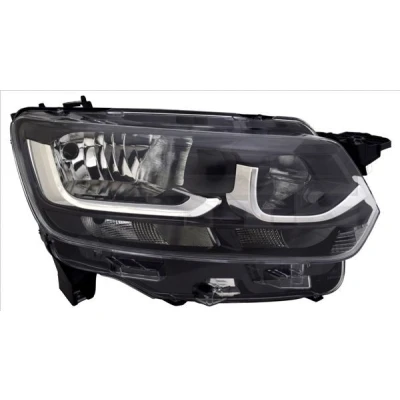 Imagen de TYC 20 17991 05 2 Faros derecha H7/H1, W21/5W con luz diurna electromotor