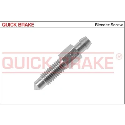 Imagen de QUICK BRAKE 0010 Válvula/tornillo de purga aire MERCEDES BENZ: Clase C Coupé, A, PORSCHE: 911 SEAT: Ibiza 3
