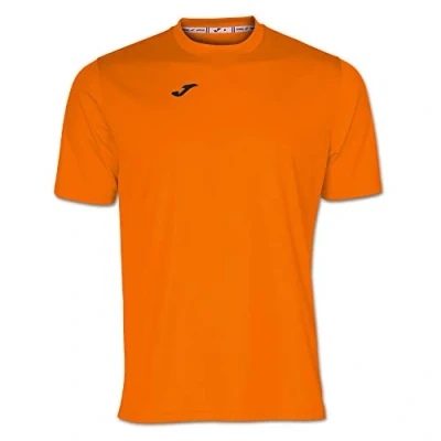 Imagen de Joma Camiseta Deportiva Manga Corta Hombre Ligera y Transpirable Ideal para Todo Tipo de Deporte Combi, Naranja, 2XS
