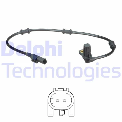 Imagen de DELPHI SS20593 Sensor de ABS activo 575 MERCEDES BENZ: Clase ML