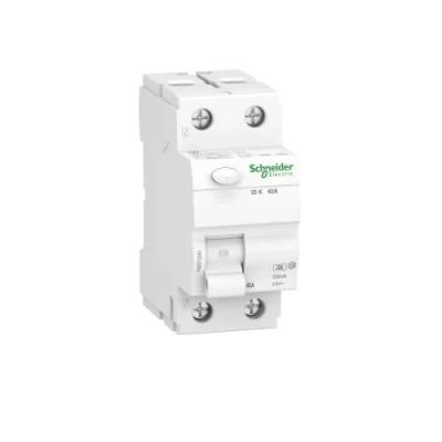 Imagen de Schneider Electric A9Z01240 Disyuntor de Corriente Residual ID K, 2P, 40 A, 30 mA, Tipo Blanco, Ampere