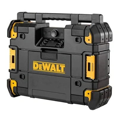 Imagen de DeWalt DWST1 81078 QW TSTAK Radio con batería y Cargador (18 V), Color Negro