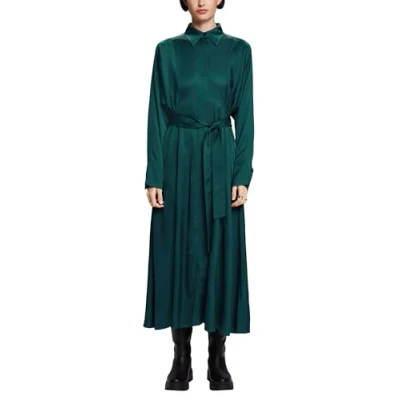 Imagen de ESPRIT 103EE1E331 Vestido, 305/EMERALD Green, 38 para Mujer