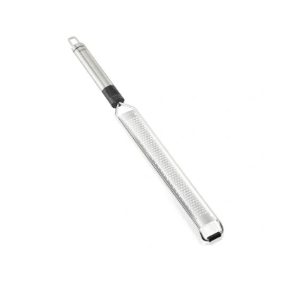 Imagen de Leifheit rallador fino MicroCut con superficie afilada y duradera para cortar queso, de cocina acero inoxidable, nuez moscada mango
