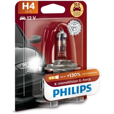 Imagen de PHILIPS 12342XVGB1 Lámpara, faro de carretera H4 12V 60/55W 3500K Halógena VOLKSWAGEN: Multivan 5 (7HM, Beetle Hatchback, Caddy 3, SEAT: Ibiza 3