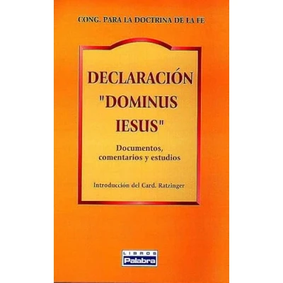 Imagen de Declaracion DOMINUS Iesus (Libros Palabra)
